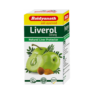 Baidyanath Liverol Strong Tablet | Ayurvedic Liver Support, Digestion & Appetite