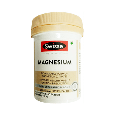 Swisse Ultiboost Magnesium Tablet for Healthy Muscles & Bones