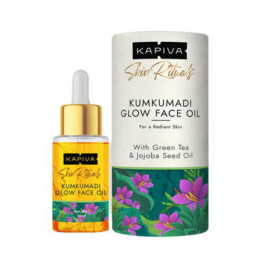 Kapiva Kapiva Kumkumadi Glow Face Oil (30 ml) | For Glowing Skin | Helps Reduce Dark Spots & Pigmentation Oil