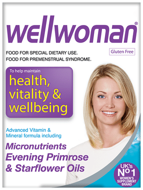 Wellwoman Health Supplement with Vitamins & Minerals | For Premenstrual Syndrome | Capsule