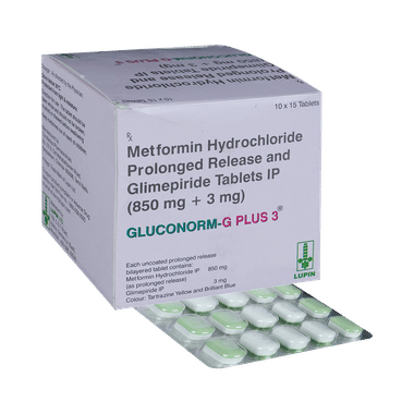 GlUcOnorm-G Plus 3 Tablet PR