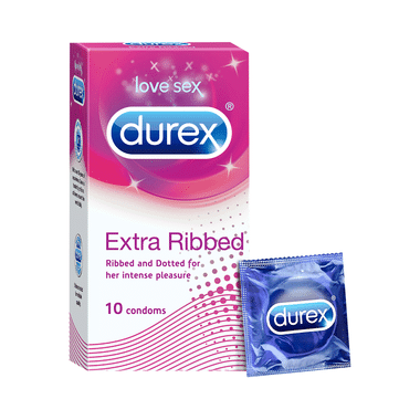 Durex Extra Ribbed Condom