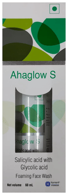Ahaglow S Foaming Face Wash with Salicylic & Glycolic Acid Ahaglow S Foaming Face Wash with Salicylic & Glycolic Acid