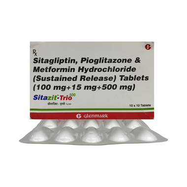 Sitazit-Trio 500 Tablet SR