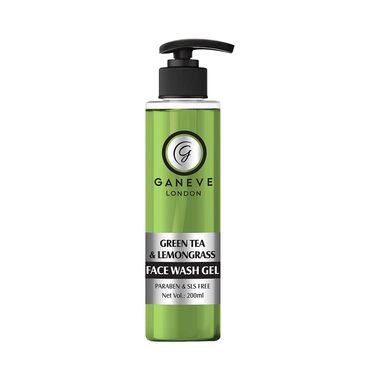 Ganeve London Green Tea & Lemongrass Face Wash Gel