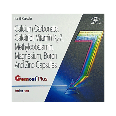 GEMcal Plus Soft Gelatin Capsule