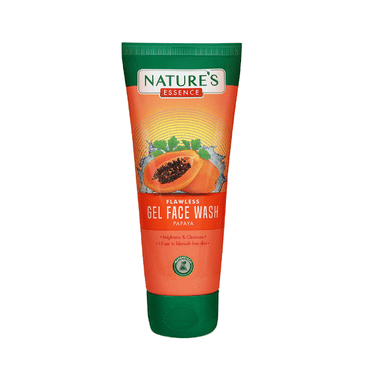 Nature's Essence Flawless Gel  Face Wash Papaya