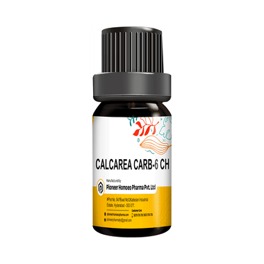 Pioneer Pharma Calcarea Carb Globules Pellets Multidose Pills 6 CH