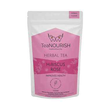 TeaNourish Herbal Tea Hibiscus Rose