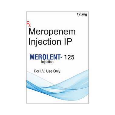 <span style='color:#626A7A'>Merolent 125 Injection</span>