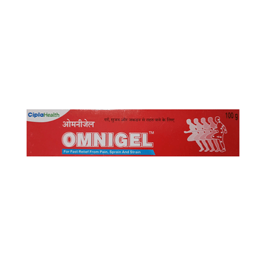 Omnigel Pain Relief from Sprain, Injury, Back Pain, Muscle Pain, Body Pain, Knee Pain, Joint Pain