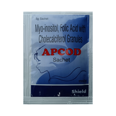Apcod Powder With Myo-Inositol, Folic Acid & Vitamin D3