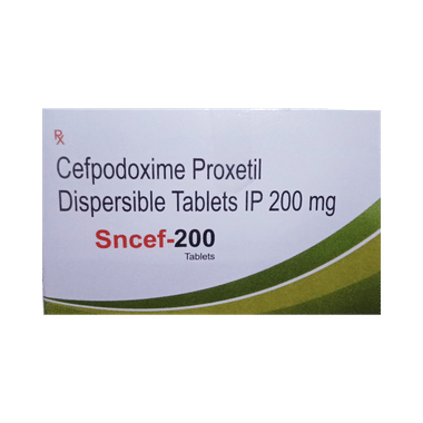 Sncef 200 Tablet DT