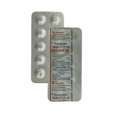 Rosuvo 20mg Tablet