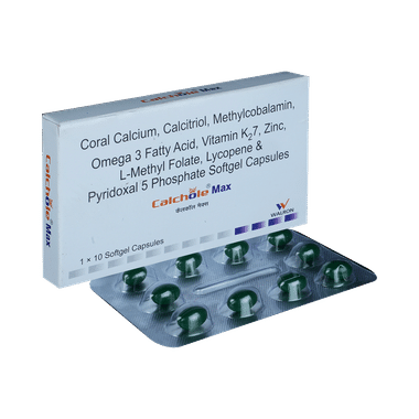 Calchole Max Soft Gelatin Capsule