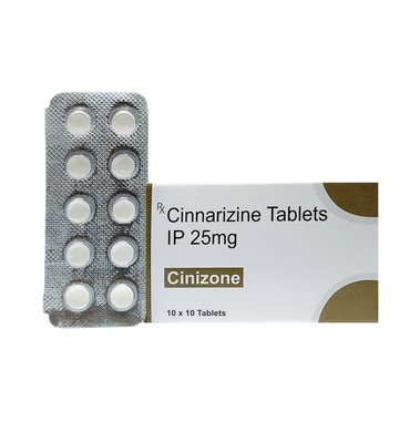 Cinizone 25mg Tablet
