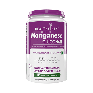 HealthyHey Nutrition Manganese Gluconate Vegetable Capsule