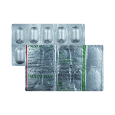 Paintac Plus 100mg/325mg/15mg Tablet