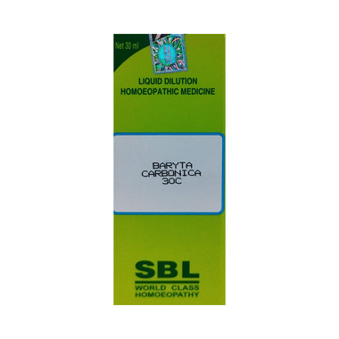 SBL Baryta Carbonica Dilution 30 CH