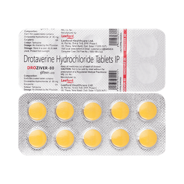 Droziver 80mg Tablet