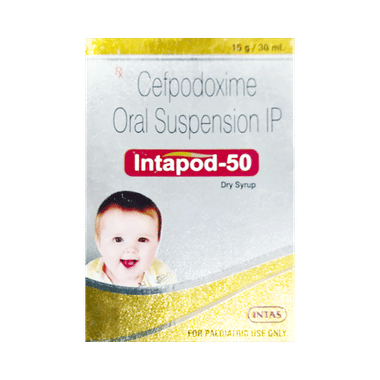 Intapod 50mg Dry Syrup
