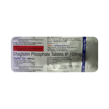 Qsita 100mg Tablet