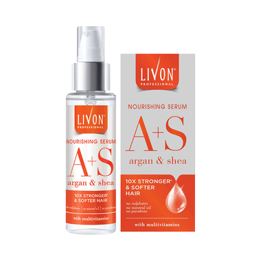 Livon Professional A+S (Argan & Shea) Nourishing Hair Serum
