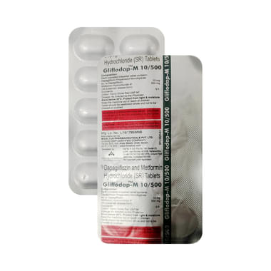 Gliflodap M 10mg/500mg Tablet