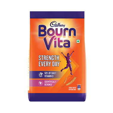 Bournvita Cadbury Bournvita With Vitamin D For Strength/Chocolate Refill