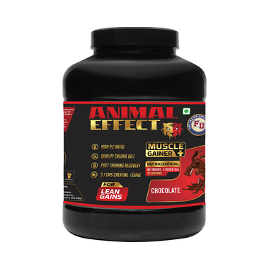 Fitness Universe Animal Effect Muscle Gainer+ Chocolate