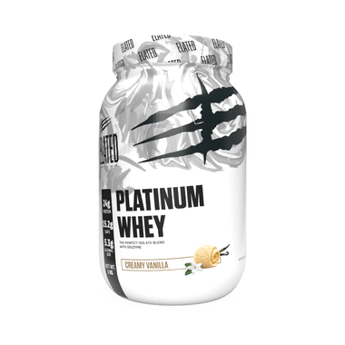 Elated Sports Science Platinum Whey Protein Powder | Flavour Creamy Vanilla