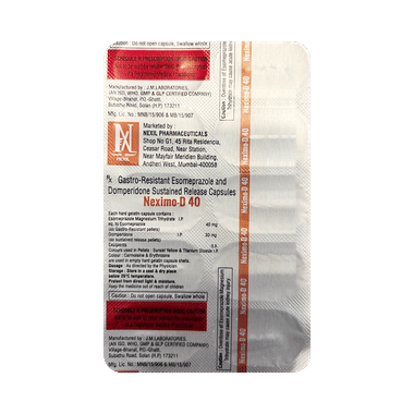 Neximo-D 40 Capsule SR