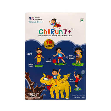 ChilRun 7+ Drink with Almond & Oats For Modern Day Growing Children Chocolate