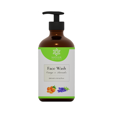 Natuur Orange & Lavender Face Wash