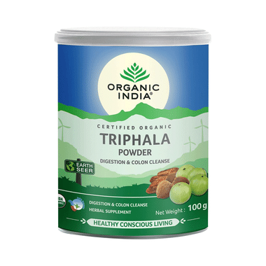 Organic India Triphala Powder | Eases Constipation & Supports Digestive Health