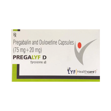 Pregalyf D 75mg/20mg Capsule