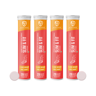 Nutrileague Slim & Fit Apple Cider Vinegar Effervescent Tablet