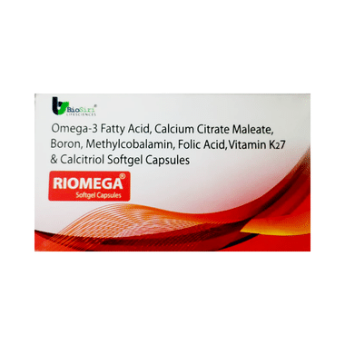 Riomega Soft Gelatin Capsule
