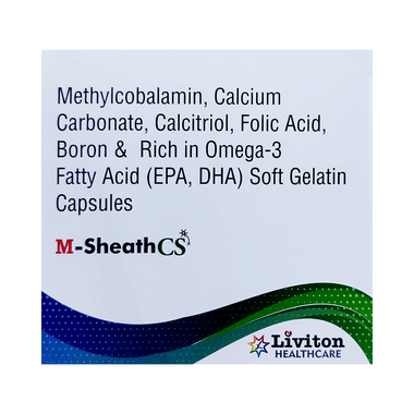 M-SheathCS Softgel Capsule
