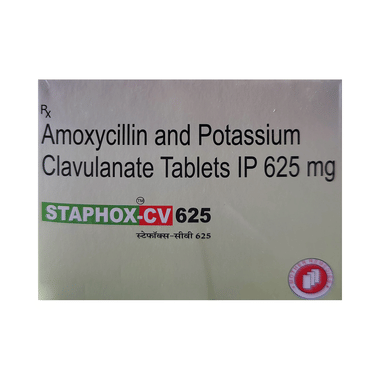 Staphox-CV 625 Tablet