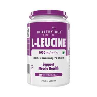 HealthyHey Nutrition L-Leucine Vegetable Capsule