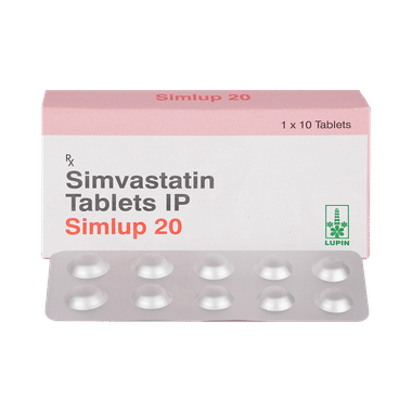 Simlup 20mg Tablet