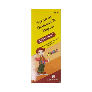 Aglozyme Junior Syrup Elaichi