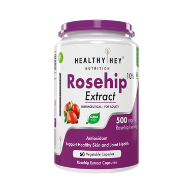 Healthy Hey Rosehip Extract Vegetable Capsule