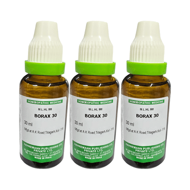 Hapco Borax (30ml Each) 30
