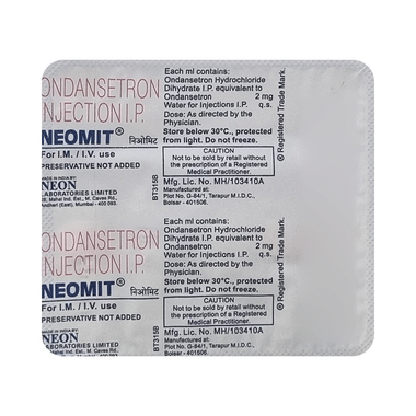 Neomit 2mg Injection