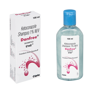 Danfree Shampoo 1% Ketaconazole