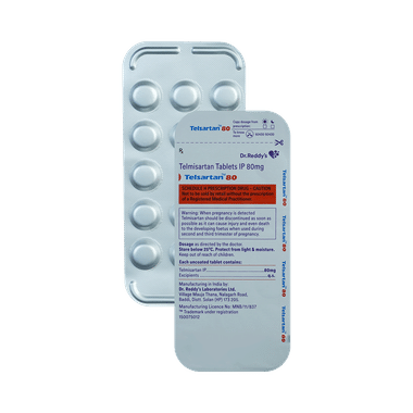 Telsartan 80 Tablet