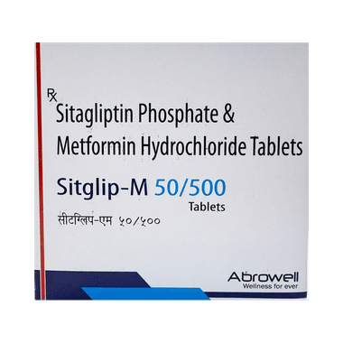 Sitglip-M 50/500 Tablet