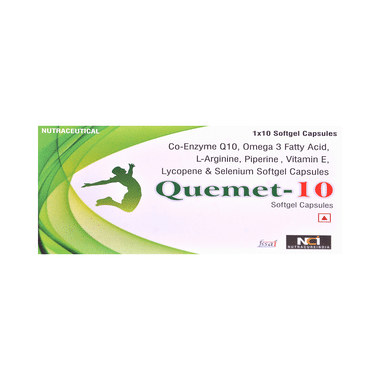 Quemet -10 Soft Gelatin Capsule